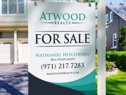 Real Estate Yard Signs