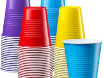 Colorful cups