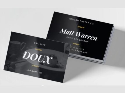 glossy lamination 400gsm business card (1)