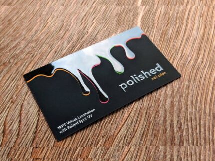 uv print with velvet lamination 760mic