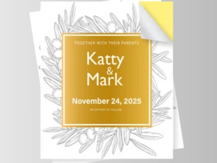 Gold Foil Sticker Glossy Lamination 80gsm 4 Color, 1 Side, Glossy Lamination, Gold Foil custom size