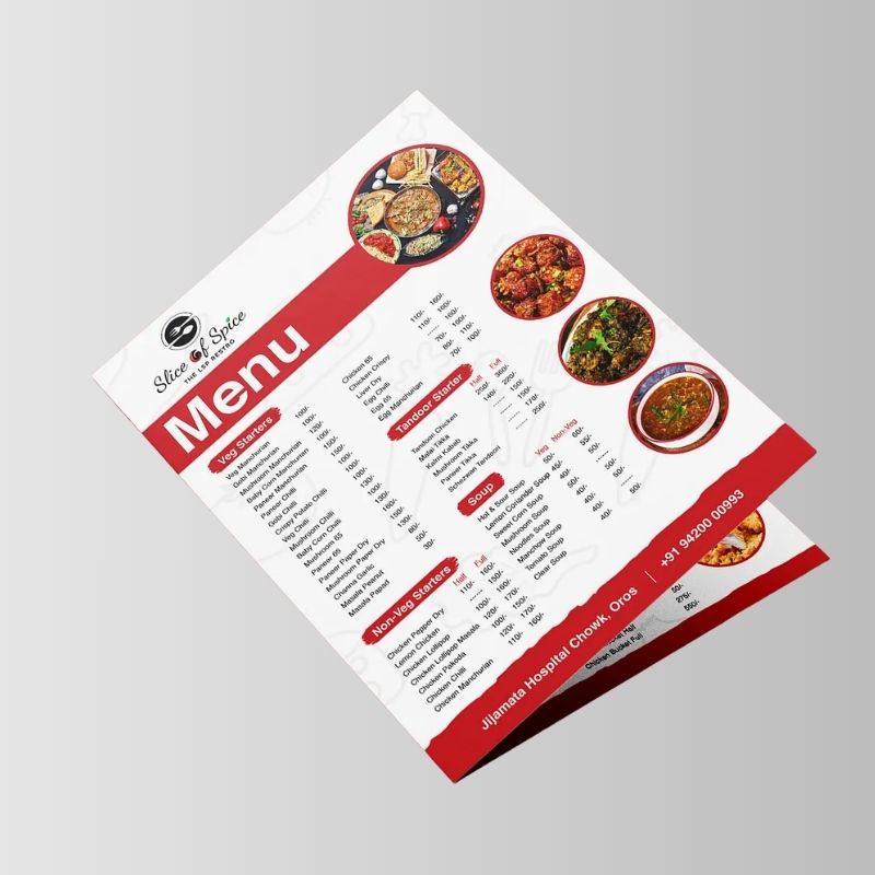 menu menu card